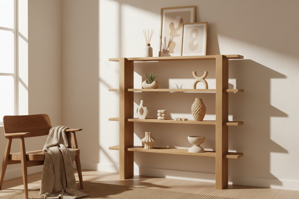 Styled Shelf Display
